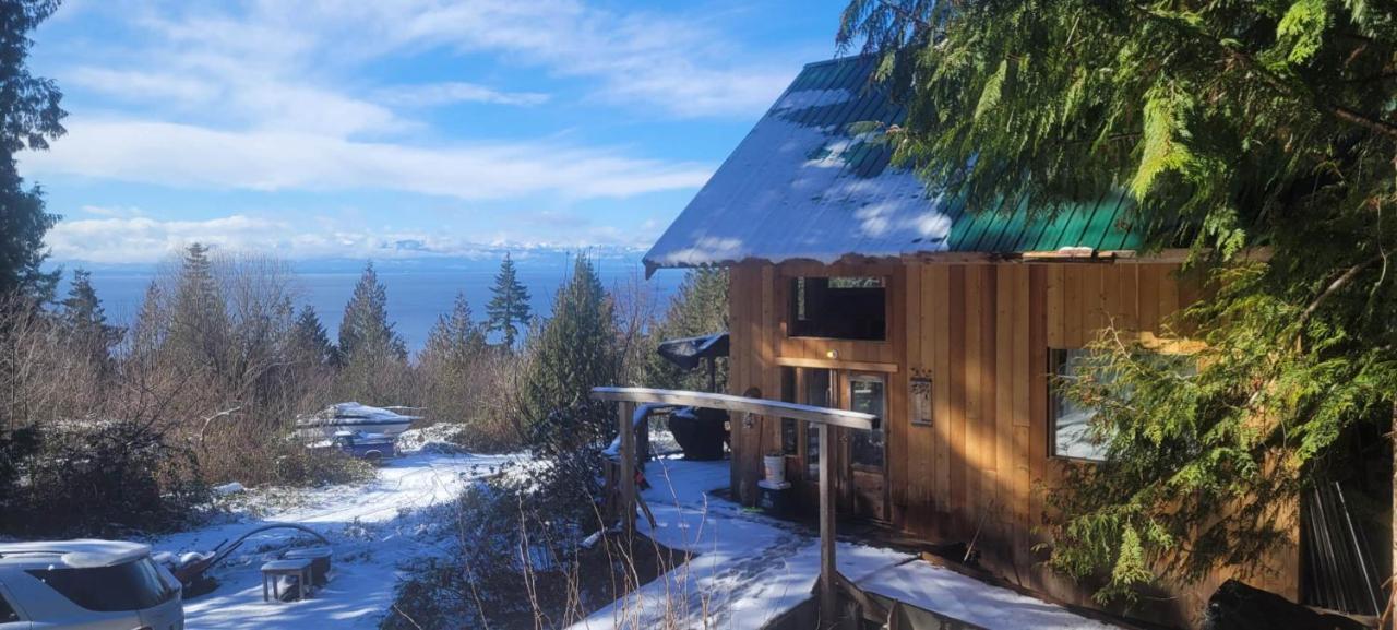 Vila Ocean Views & Sunset Beach Cabin With Soaker Tub & Fire Pit Powell River Exteriér fotografie